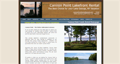 Desktop Screenshot of lakegeorgenyrental.com